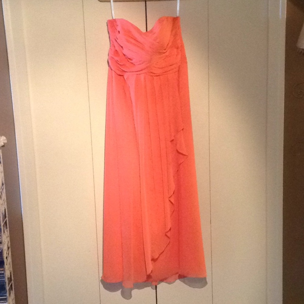David's Bridal Coral Reef Dress